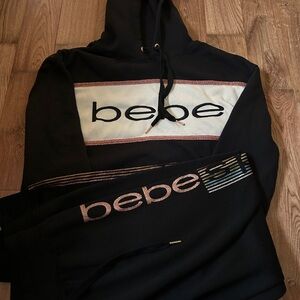 Bebe Black and Rose Gold Set